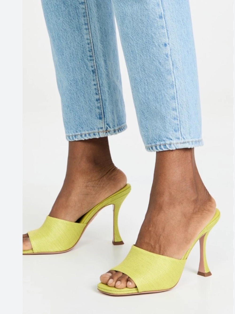 Aquazurra mules , 37
